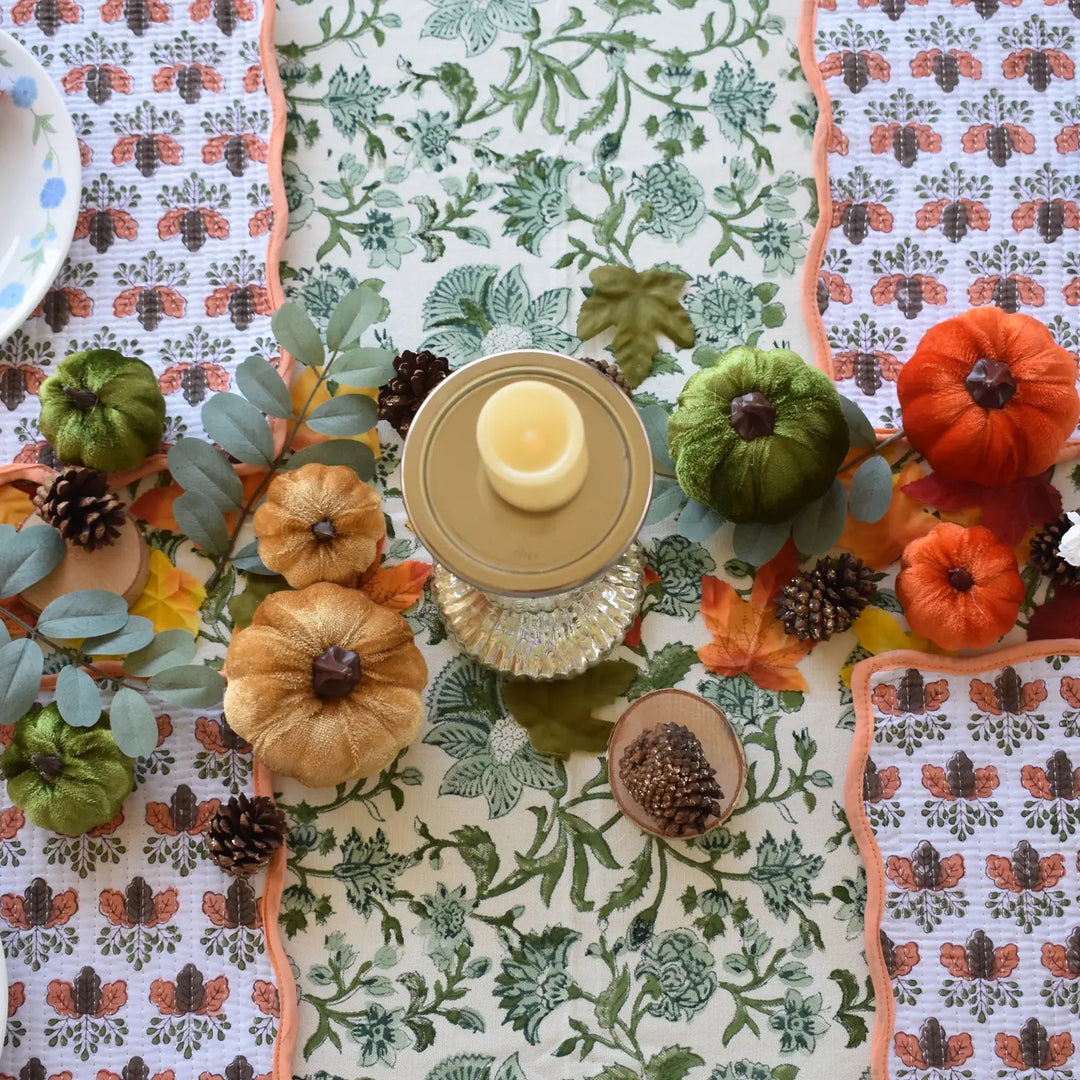 Harvest Oak - Quilted Cotton Placemats (Set of 4)
