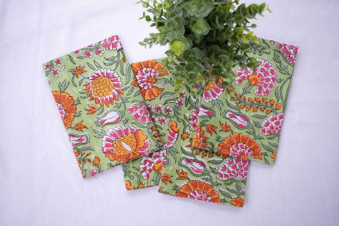 Meadow Bloom - Cotton Table Napkin Set