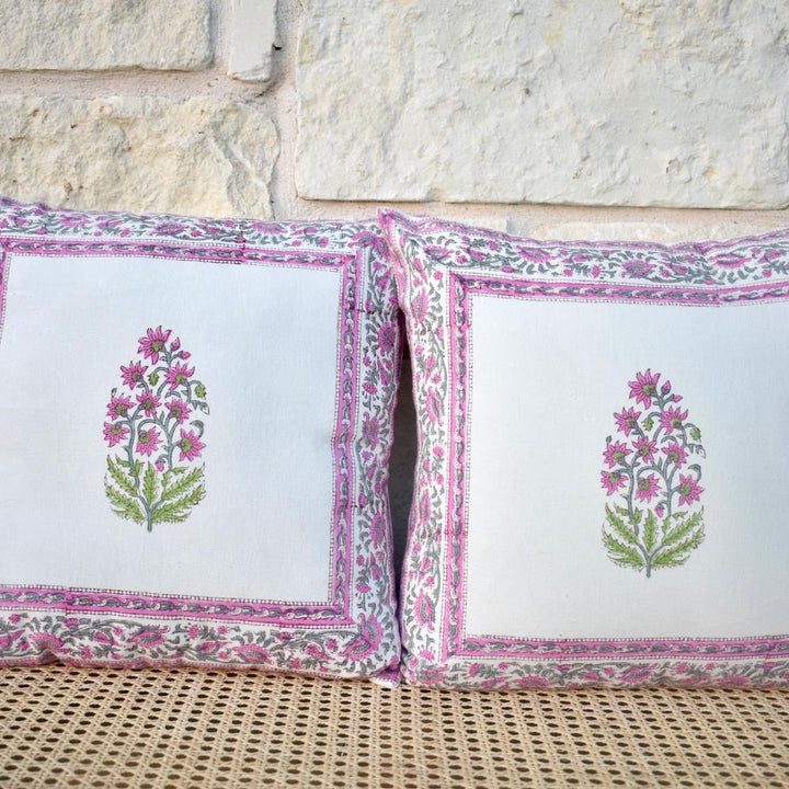 Hand Block Printed Cushion – Elegant & Stylish Decor