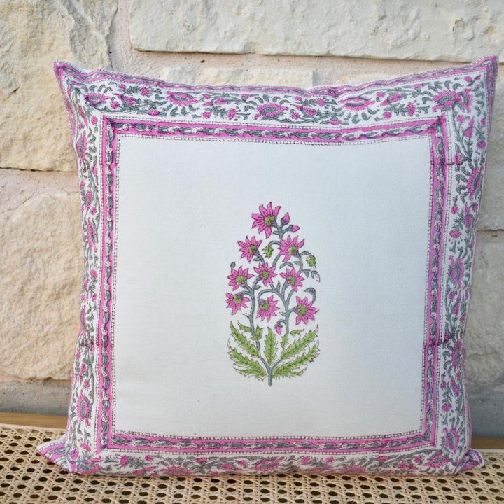 Hand Block Printed Cushion – Elegant & Stylish Decor