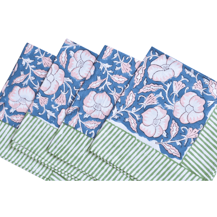 Bluebell Garden - Cotton Table Napkins (Set of 4)