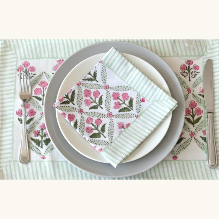 Chintz Vine - Cotton Table Napkins (Set of 4)