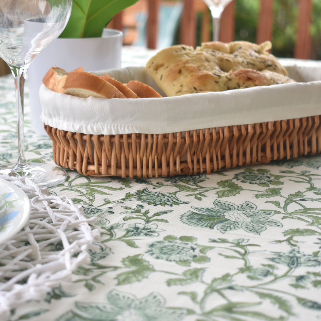 Hand Block Printed Tablecloth – Elegant & Functional