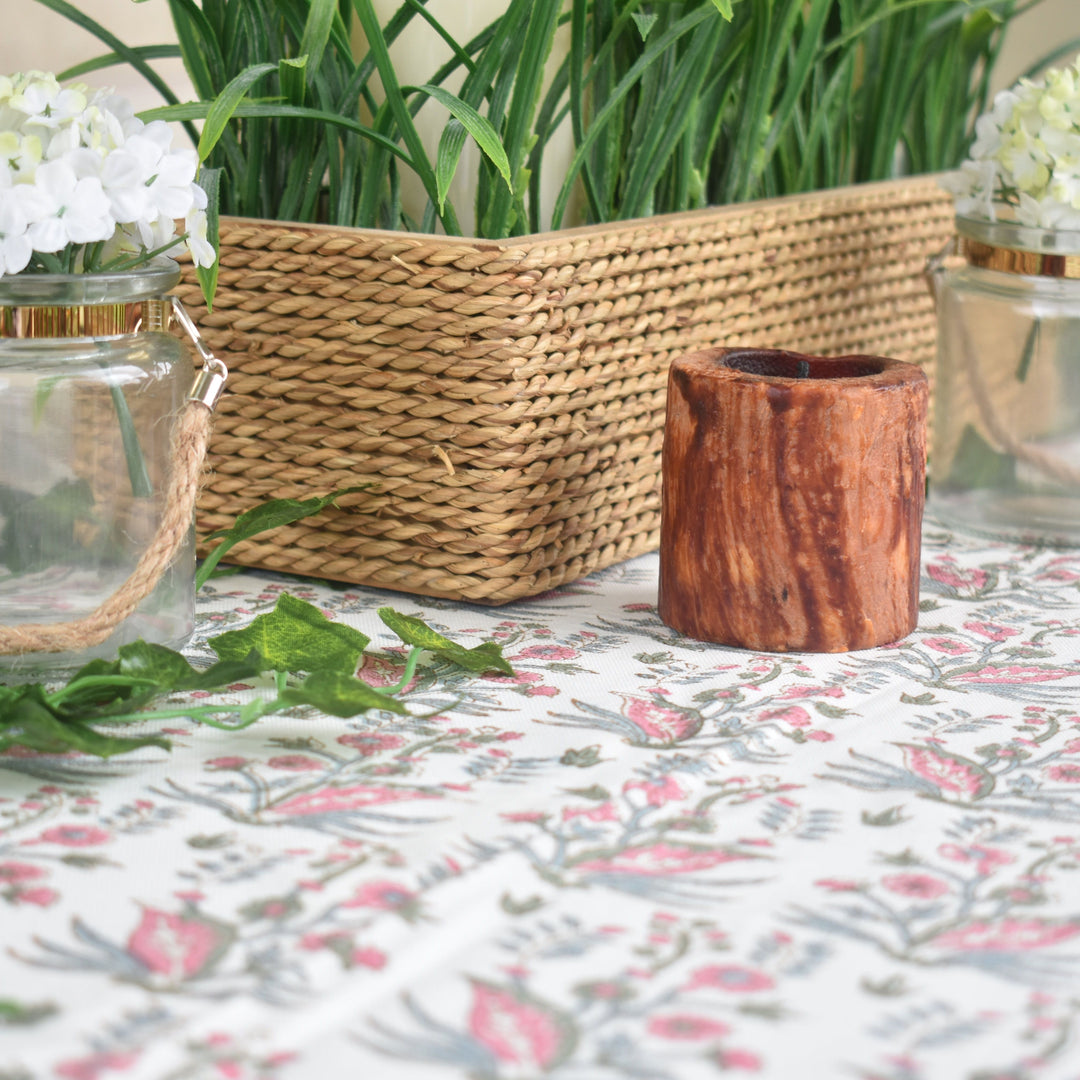 Hand Block Printed Tablecloth – Elegant & Functional