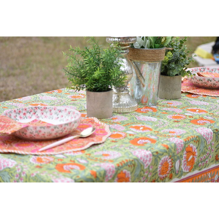 Meadow Bloom - Cotton Tablecloth