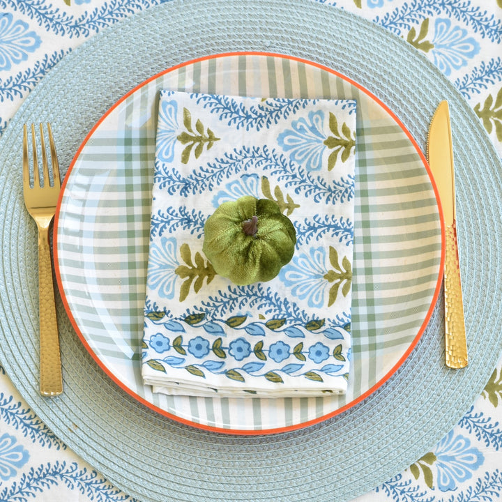 Blue Breeze - Cotton Table Napkin Set