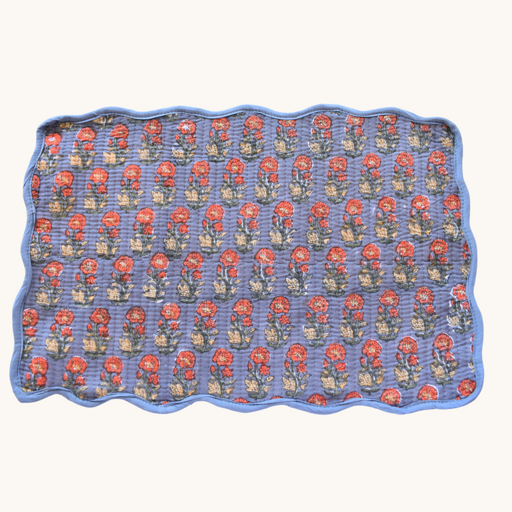 Handcrafted Quilted Cotton Placemats (Set of 6)