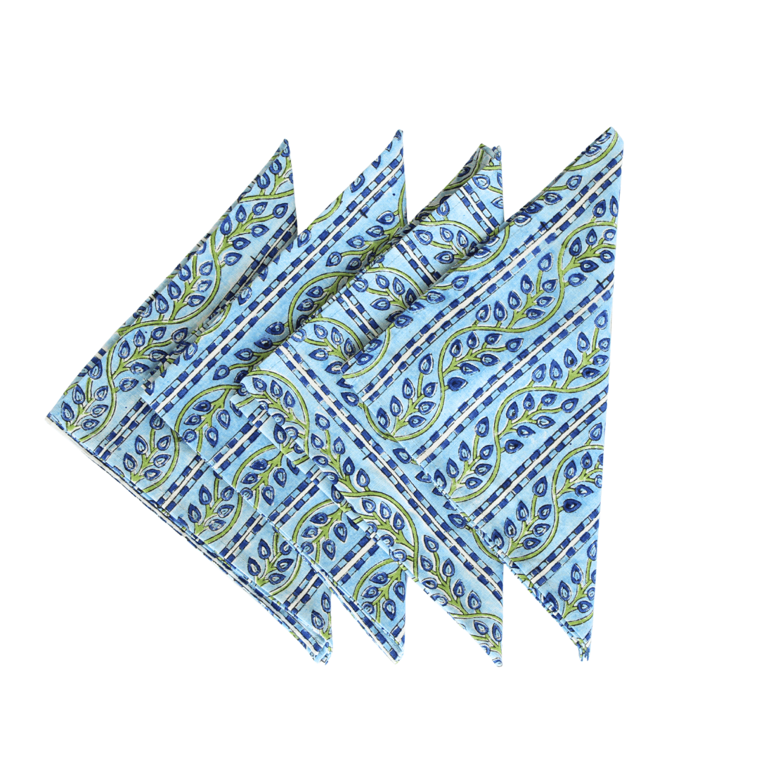 Levante Amalfi - Cotton Table Napkins (Set of 4)