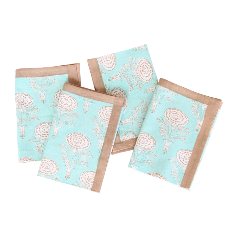 Levante Capri- Cotton Table Napkins (Set of 4)