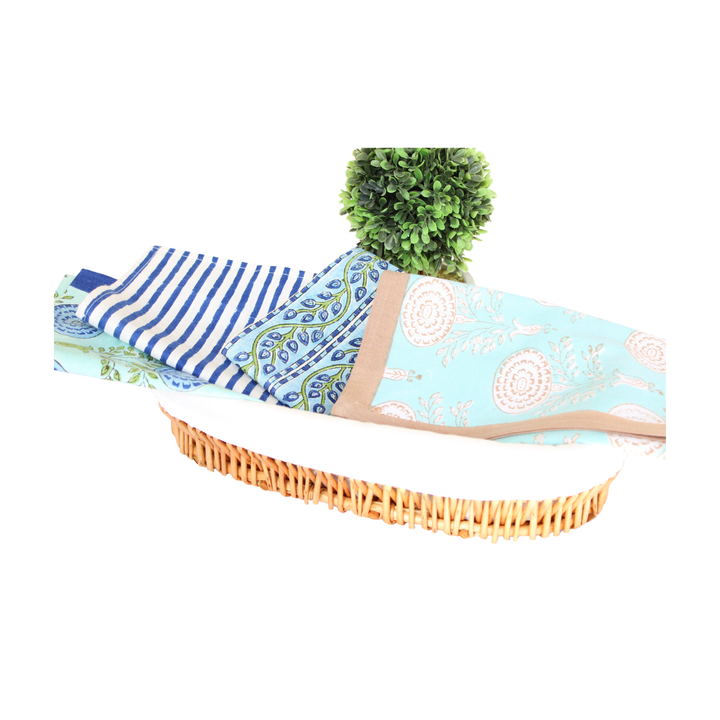 Levante Capri- Cotton Table Napkins (Set of 4)