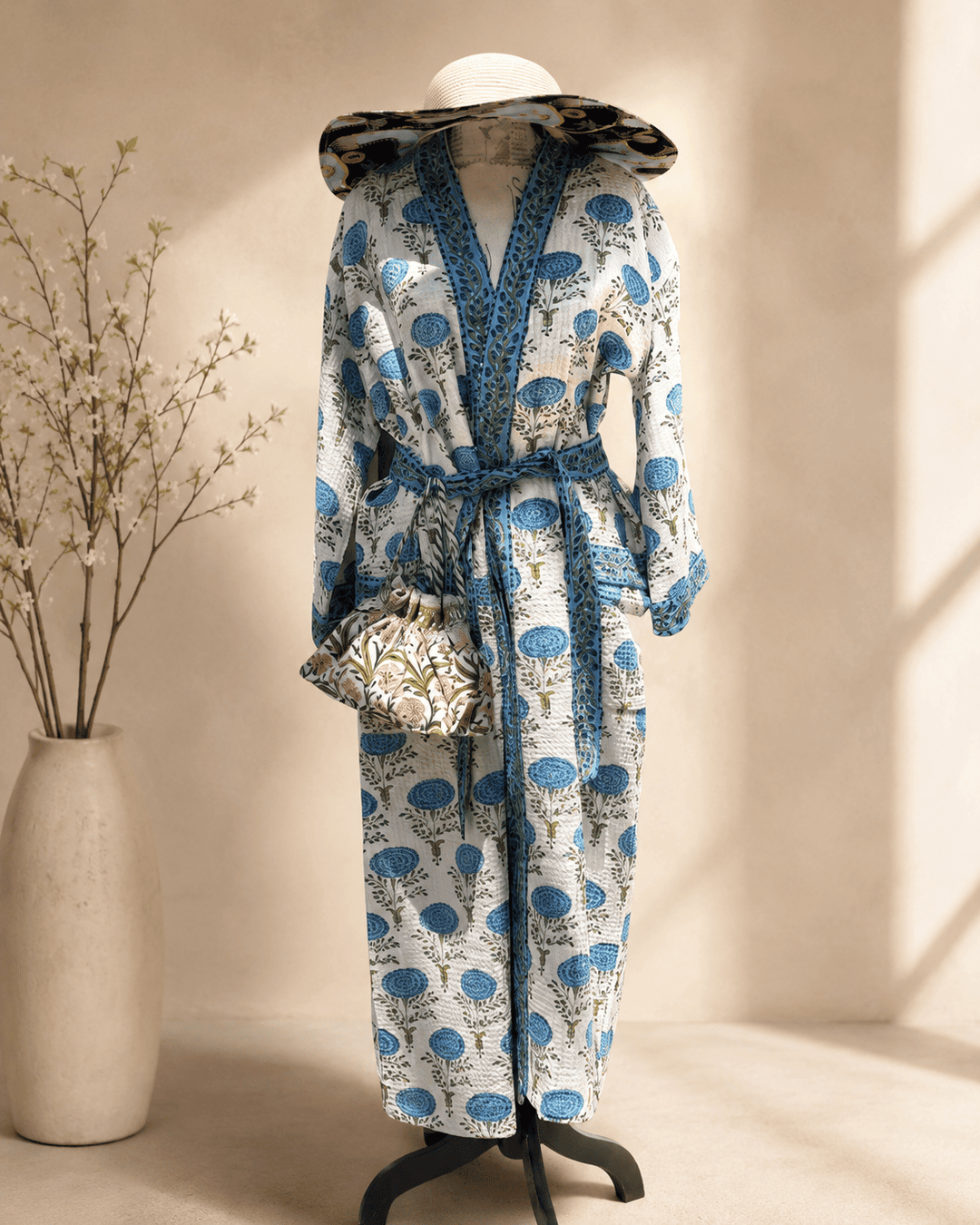 Levante - Waffle Cotton Robe