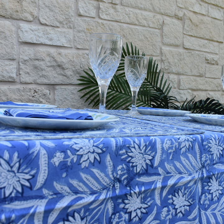 Hand Block Printed Tablecloth – Elegant & Functional