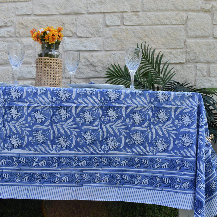 Hand Block Printed Tablecloth – Elegant & Functional