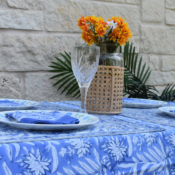 Hand Block Printed Tablecloth – Elegant & Functional