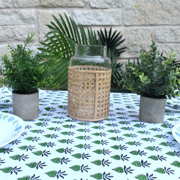 Hand Block Printed Tablecloth – Elegant & Functional